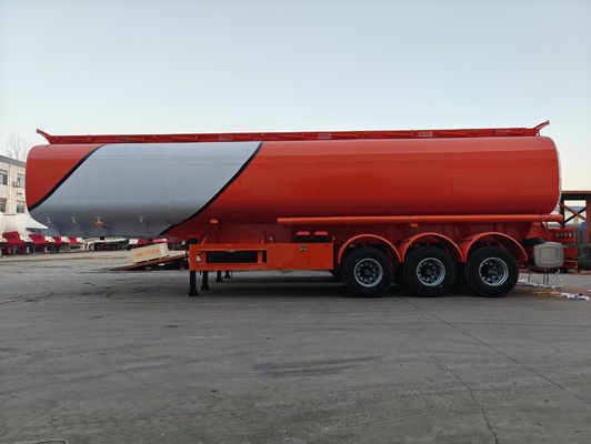 No auto-dumping de petróleo / tanque de combustible / camión cisterna semirremolque con opción de personalización