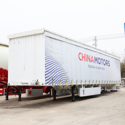 Semirremolque automático de 5 plazas para el transporte de cemento a granel