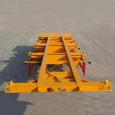 Contenedor personalizable de 3 ejes 40FT Semi remolque esqueleto con solicitud personalizada