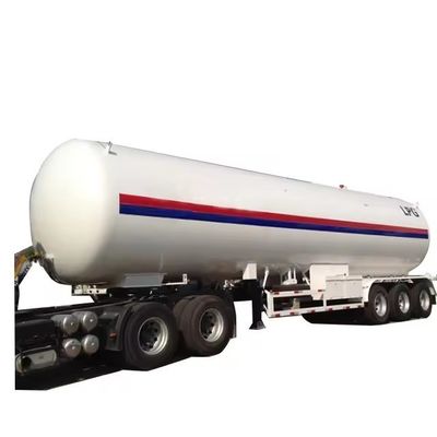 Capacidad de carga de 30T Personalización de GLP GNC GNL Cisterna de GNL Cisterna de gas remolque para el transporte de GLP