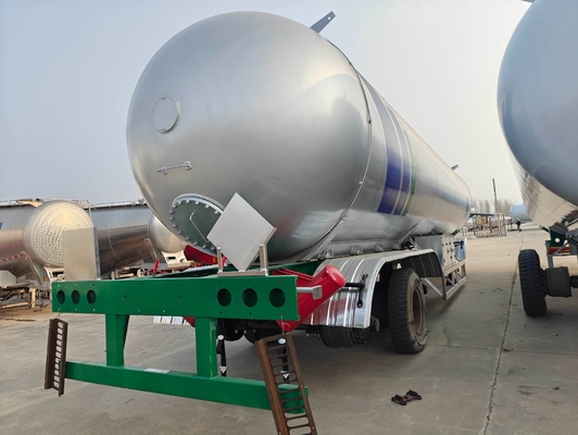 56cbm 57 Cbm 28 toneladas 29 toneladas GLP Gas propano Tanque de carreteras Semirremolque para 3 ejes