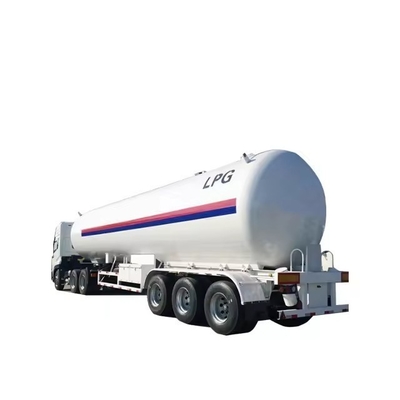 56cbm 57 Cbm 28 toneladas 29 toneladas GLP Gas propano Tanque de carreteras Semirremolque para 3 ejes