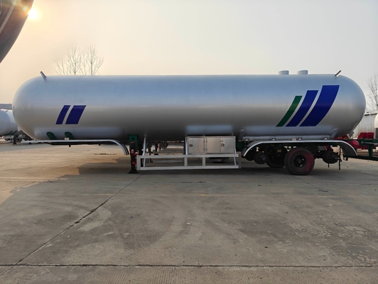 56cbm 57 Cbm 28 toneladas 29 toneladas GLP Gas propano Tanque de carreteras Semirremolque para 3 ejes