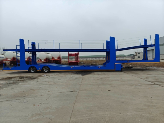 50T carga de peso del vehículo de transporte SUV remolque de transporte para el transporte de vehículos pesados