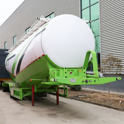 3 Eje 30000L/40000L/50000L Acero al carbono/acero inoxidable/tanque de aleación de aluminio/semirremolque de camión cisterna