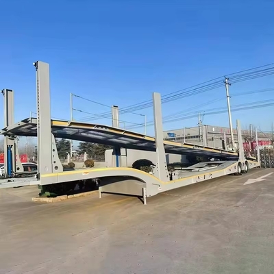 6 8 Unidades Transporte de vehículos Semirremolque con suspensión mecánica de acero