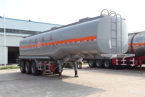 3 Ejes Cisterna de combustible Semirremolque 40000 42000 45000 50000 60000 Litros Tanque de aceite