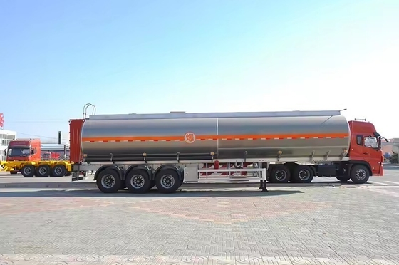 3 Ejes Cisterna de combustible Semirremolque 40000 42000 45000 50000 60000 Litros Tanque de aceite