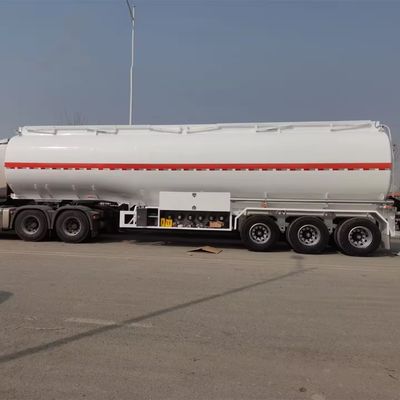 3 Ejes Cisterna de combustible Remolque Cisterna de petróleo Semi remolque personalizado Solicitud personalizada