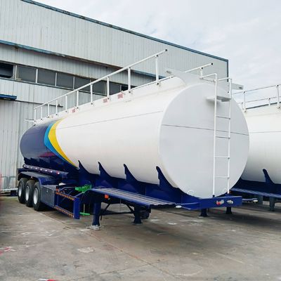 3 Ejes Cisterna de combustible Remolque Cisterna de petróleo Semi remolque personalizado Solicitud personalizada