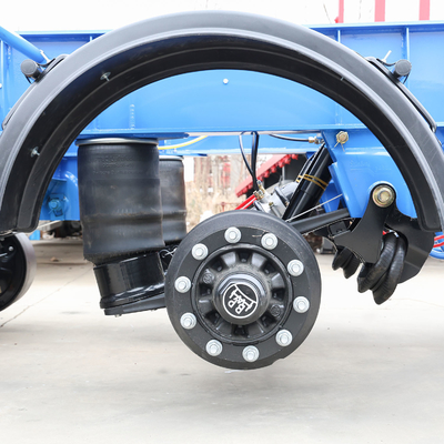 Tractor de carga pesada de 100T 120t 8 ejes Lowboy/Low Bed/Low Load Semi-Truck Lowbed Remolque