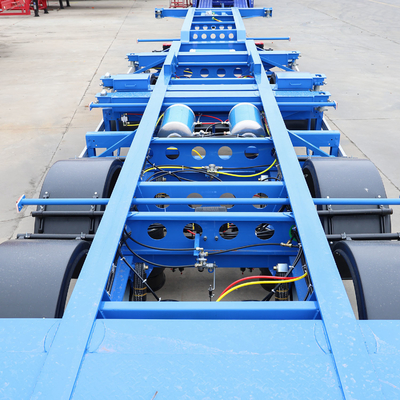 13000x2500-3000x1650mm Camión de cama baja Semirremolque para el transporte de equipos pesados