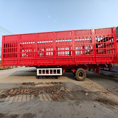 Semi-remolque de 3 ejes de 40-100 toneladas para el transporte de carga a granel con función de dumping automático