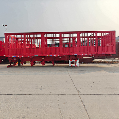 Semi-remolque de 3 ejes de 40-100 toneladas para el transporte de carga a granel con función de dumping automático