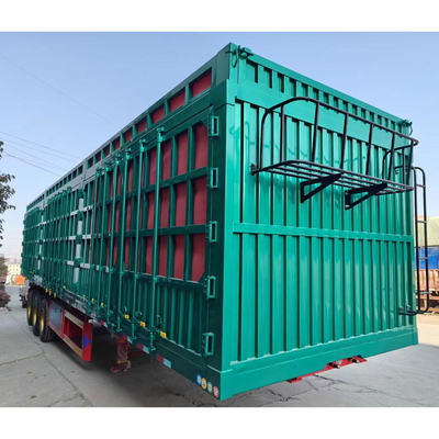 Semiremolque de acero para el transporte de mercancías a granel No se requiere sistema ABS
