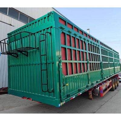 Semiremolque de acero para el transporte de mercancías a granel No se requiere sistema ABS