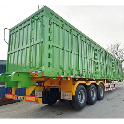 Semiremolque de acero para el transporte de mercancías a granel No se requiere sistema ABS