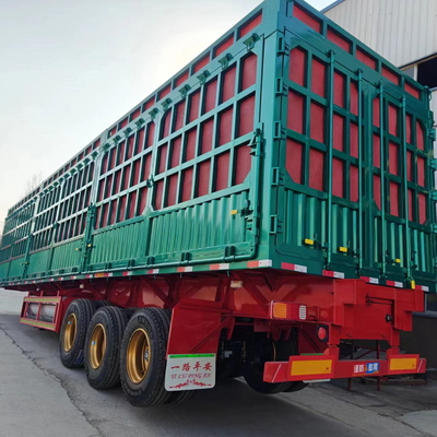 Semiremolque de acero para el transporte de mercancías a granel No se requiere sistema ABS