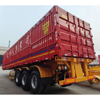 13000*2500*3250mm 3 Ejes Recinto de transporte de granos Semirremolque Estaca de carga Semirremolque