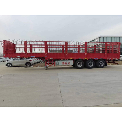 13000*2500*3250mm 3 Ejes Recinto de transporte de granos Semirremolque Estaca de carga Semirremolque