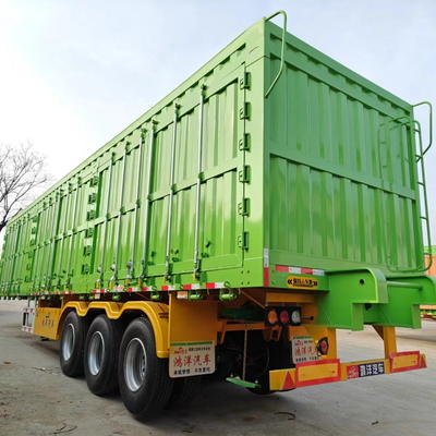 13000*2500*3250mm 3 Ejes Recinto de transporte de granos Semirremolque Estaca de carga Semirremolque
