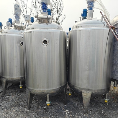 Tanque de mezcla de emulsionadores de champú cosmético líquido y en polvo de acero inoxidable de alta cizalladura