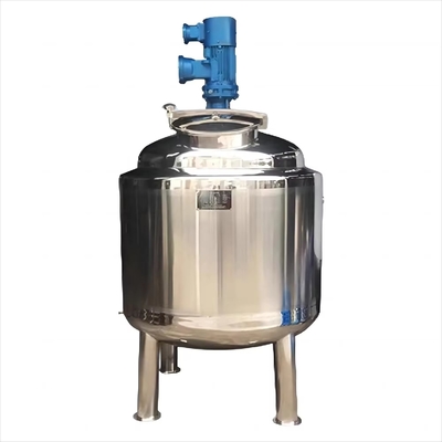 Tanque de mezcla de emulsionadores de champú cosmético líquido y en polvo de acero inoxidable de alta cizalladura