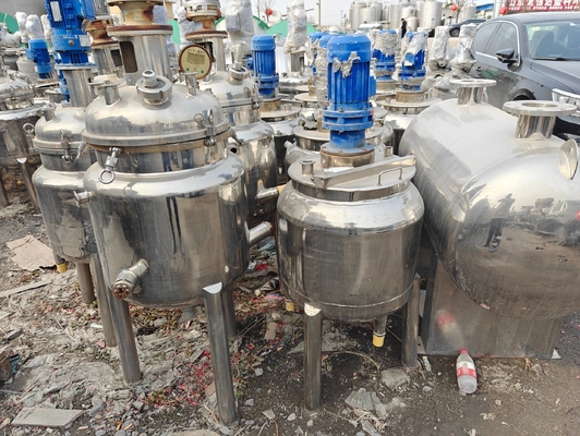 Tanque de calefacción de mezcla de doble capa con chaqueta de acero inoxidable dentro del mezclador de alta cizalladura