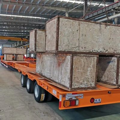 Semiremolque de cama plana para contenedores BPW/Fuwa de 20 FT o 40 FT con ejes y sistema de bloqueo